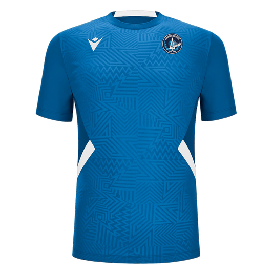 Rosemount Mulvey FC Adults Shedir Shirt SS Royal Blue & White