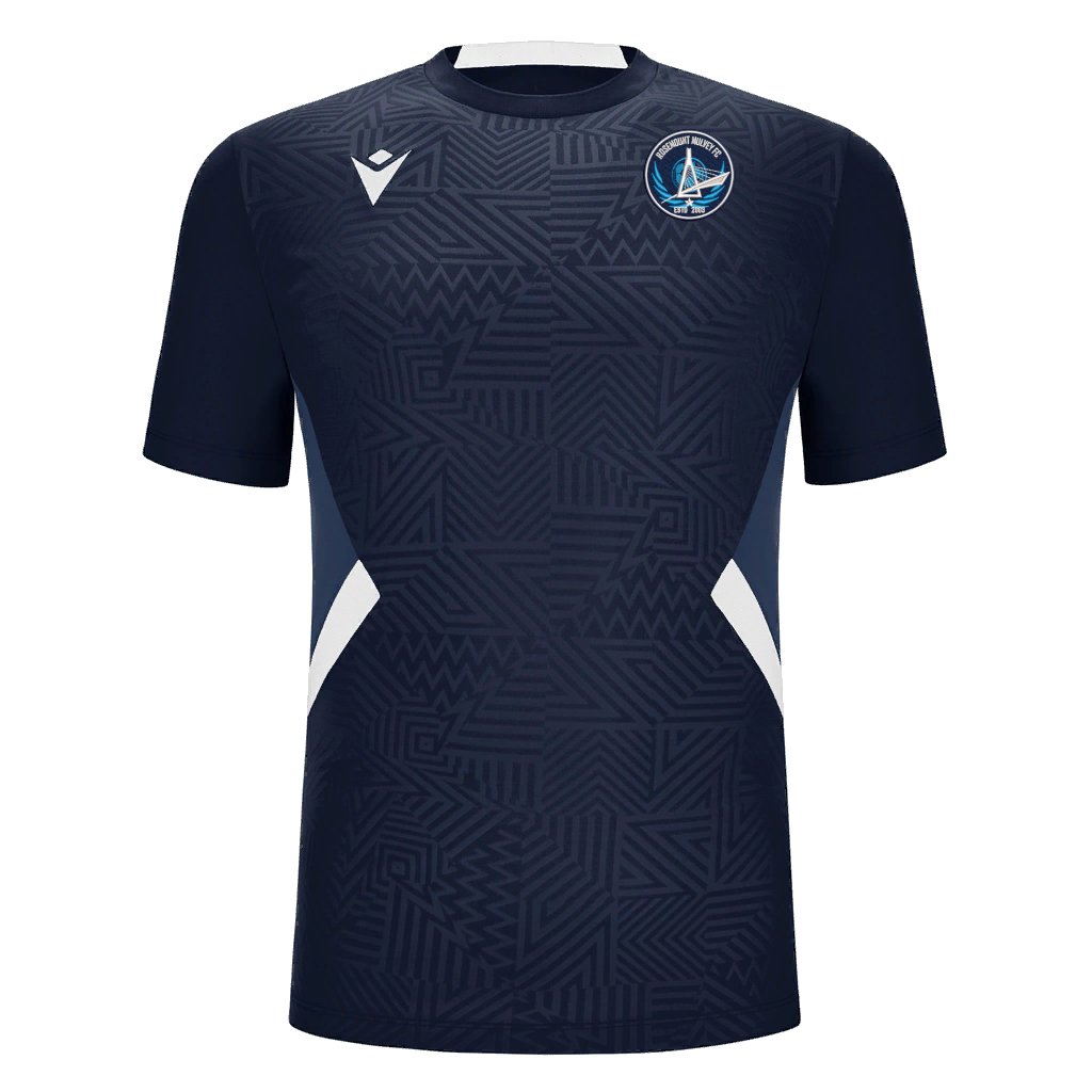 Rosemount Mulvey FC Adults Shedir Shirt SS Navy & White