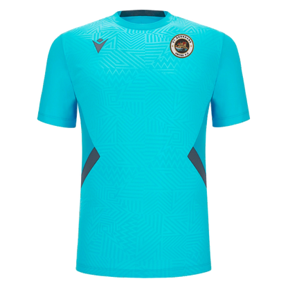 St Brendan's United Shedir Shirt SS Neon Sky & Anthracite