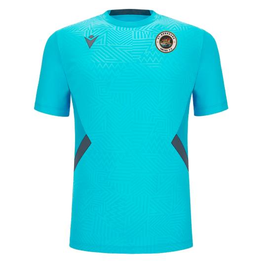 St Brendan's United Shedir Shirt SS Neon Sky & Anthracite