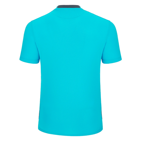 St Brendan's United Shedir Shirt SS Neon Sky & Anthracite