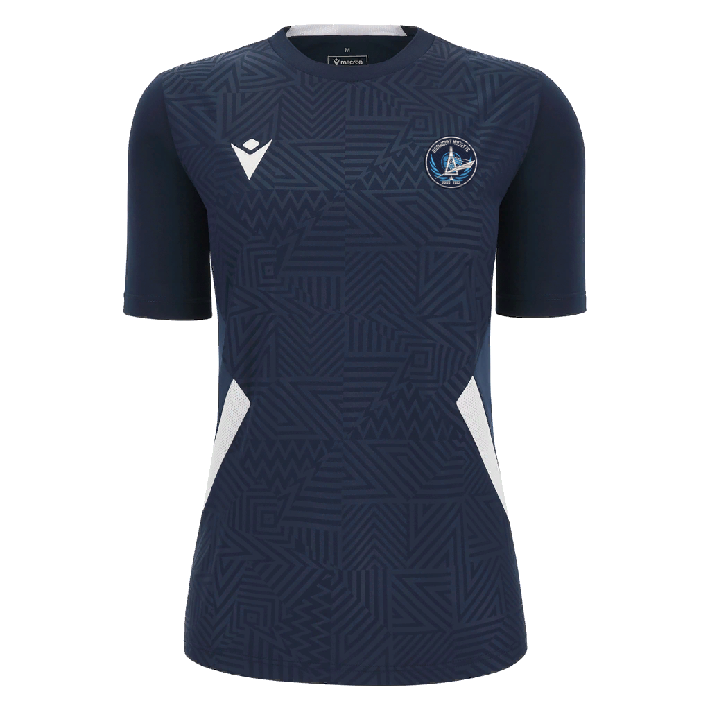 Rosemount Mulvey FC Womans Skat Shirt SS Navy & White