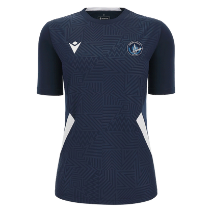 Rosemount Mulvey FC Womans Skat Shirt SS Navy & White