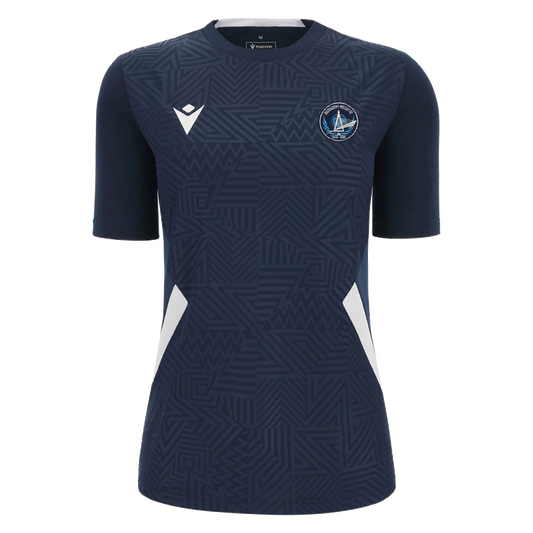 Rosemount Mulvey FC Womans Skat Shirt SS Navy & White