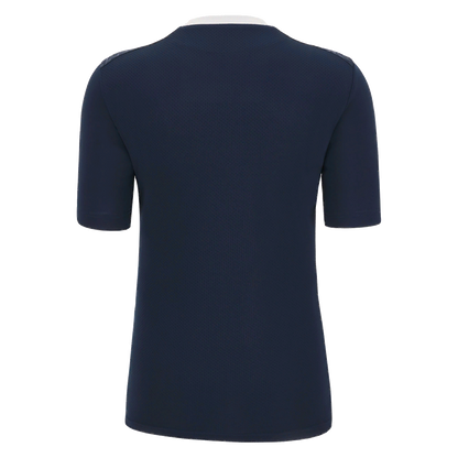 Rosemount Mulvey FC Womans Skat Shirt SS Navy & White