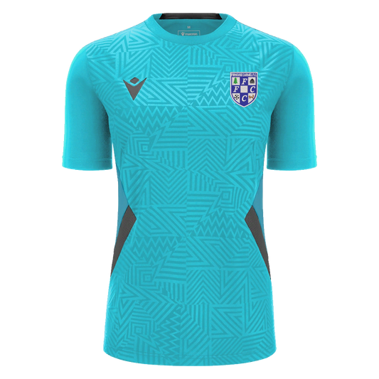 Firhouse Carmel FC Woman's Skat Shirt Neon Sky