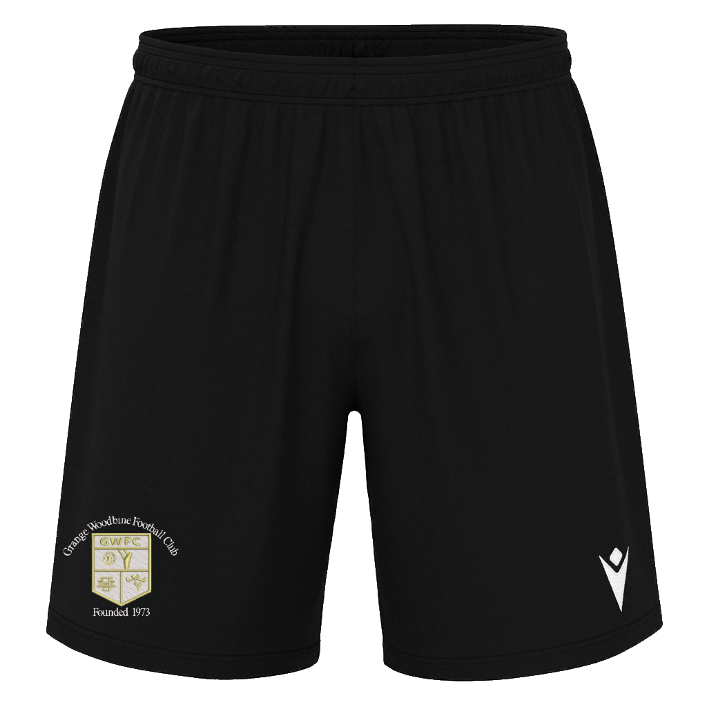 Grange Woodbine FC Mesa Hero Shorts Black