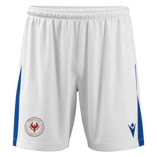 Phoenix Athletic FC Skara Eco Away Shorts White & Royal Blue
