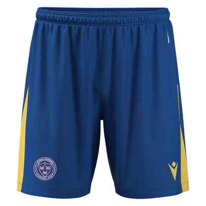 Fatima Rangers FC Skara Eco Shorts Royal Blue & Yellow