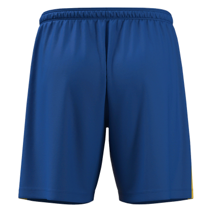 Fatima Rangers FC Skara Eco Shorts Royal Blue & Yellow