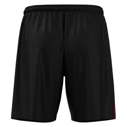 Phoenix Athletic FC Skara Eco Home Shorts Black & Red