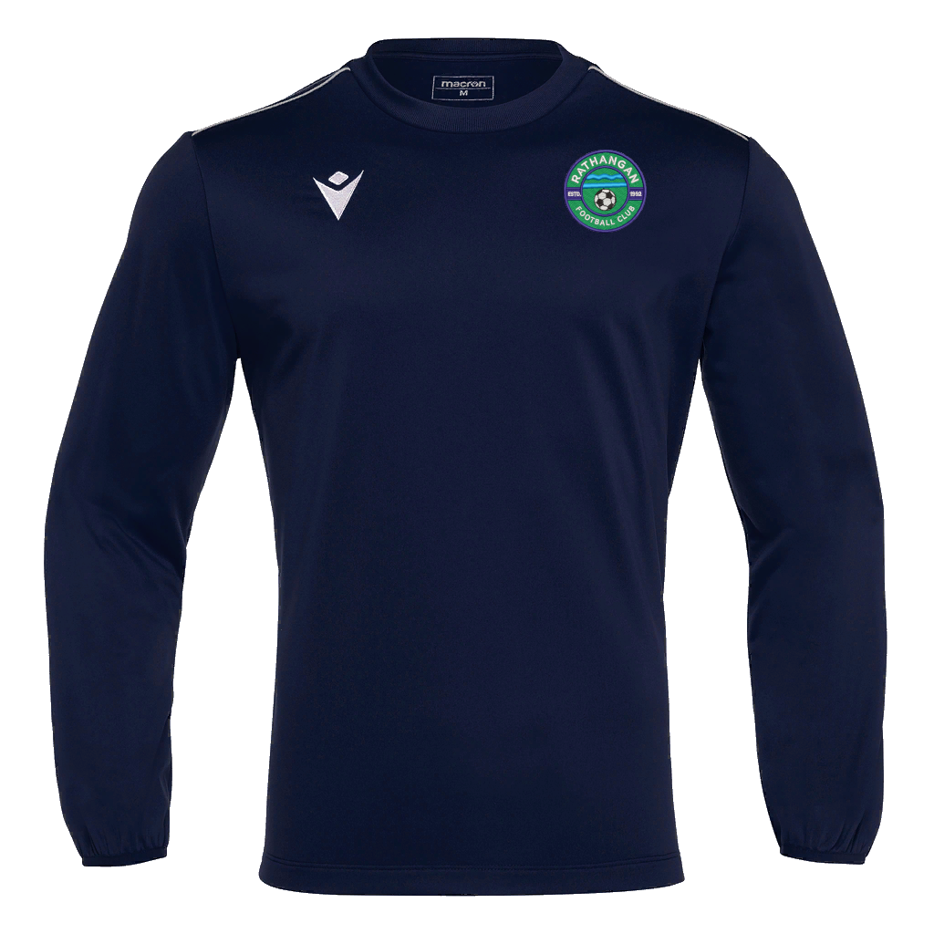 Rathangan FC Salzach Crewneck Jumper Navy