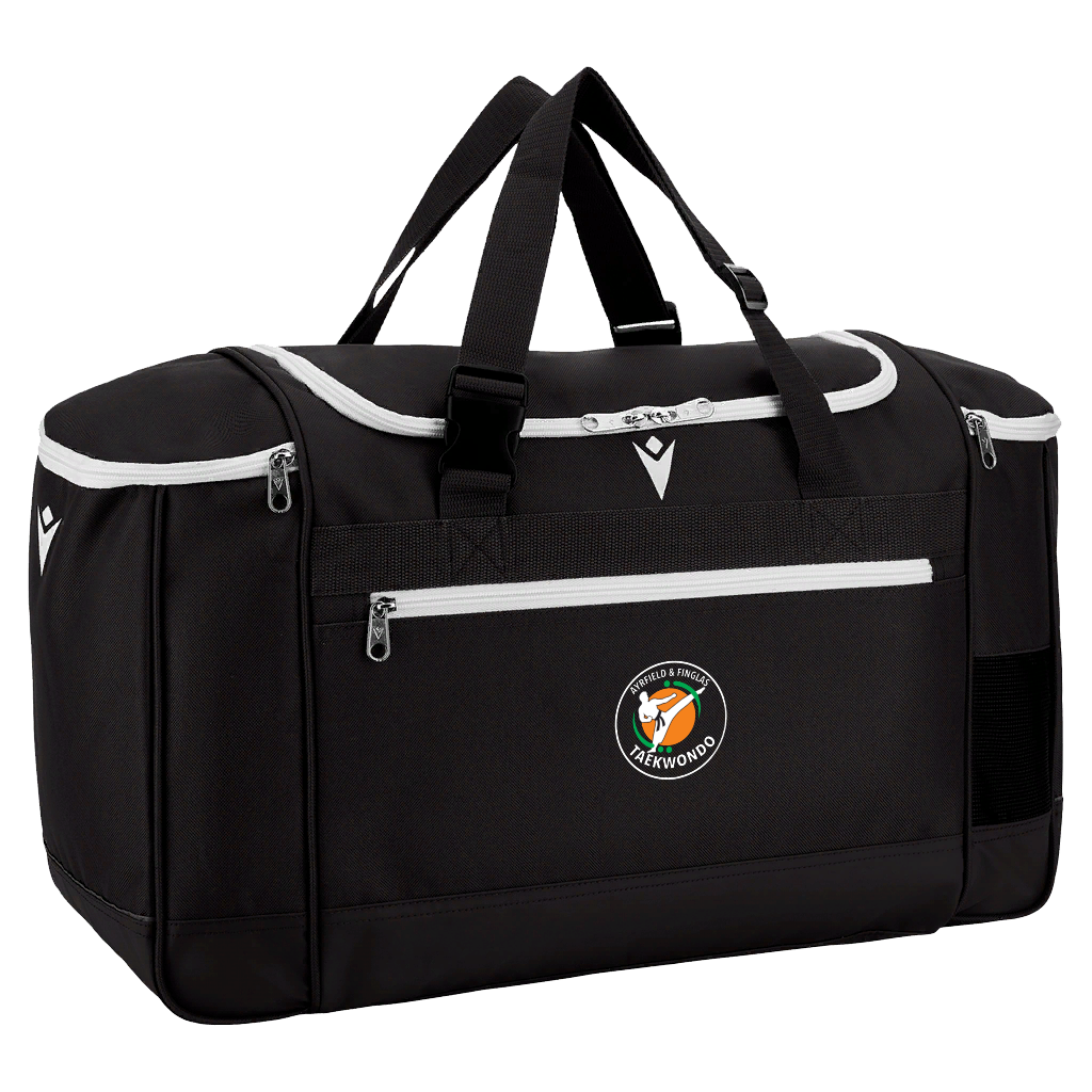Ayrfield Taekwondo Trip Gym Bag Black