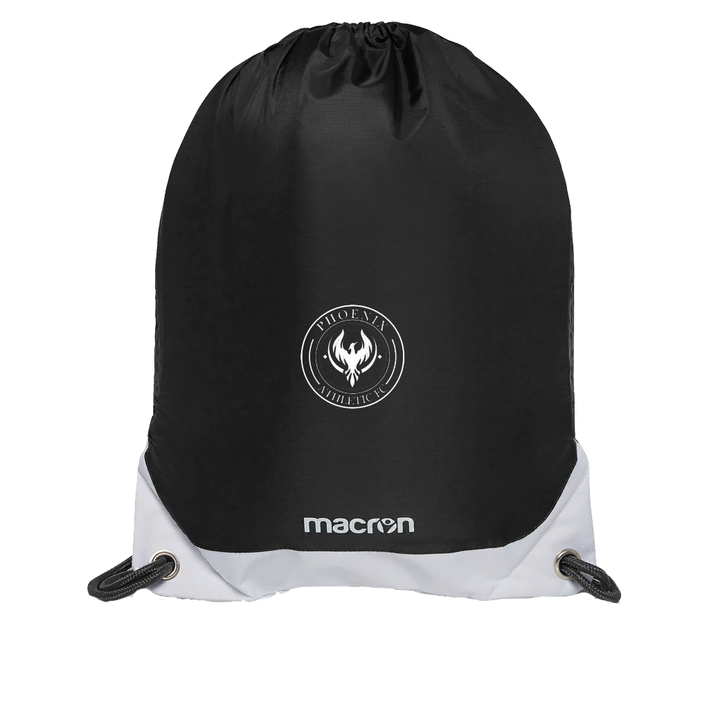 Phoenix Athletic FC Campus Drawstring Bag Black