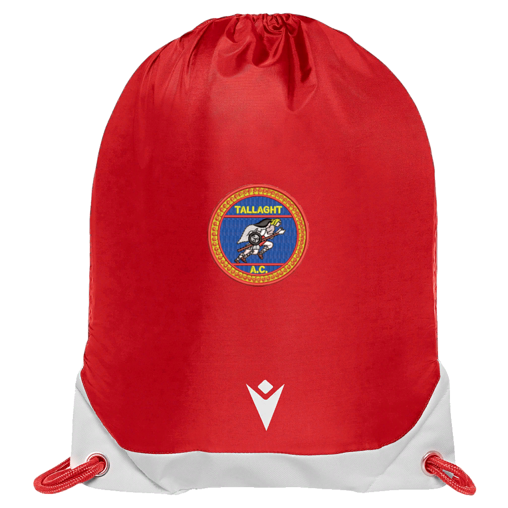Tallaght AC Campus Drawstring Bag Red