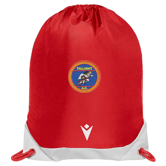 Tallaght AC Campus Drawstring Bag Red
