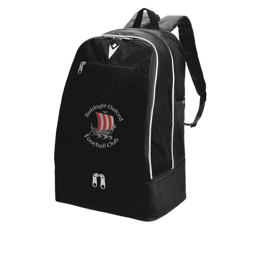 Baldoyle United FC Maxi-Academy Evo Backpack Black