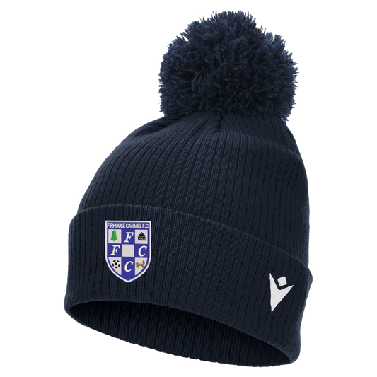 Firhouse Carmel AFC Snow Pom Pom Beanie Navy