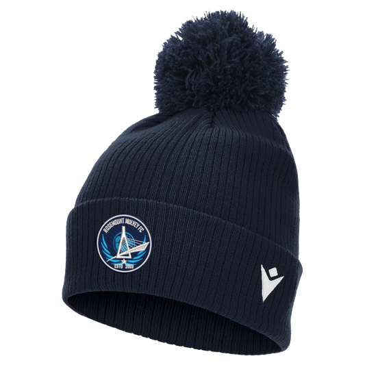 Rosemount Mulvey FC Snow Pom Pom Beanie Navy