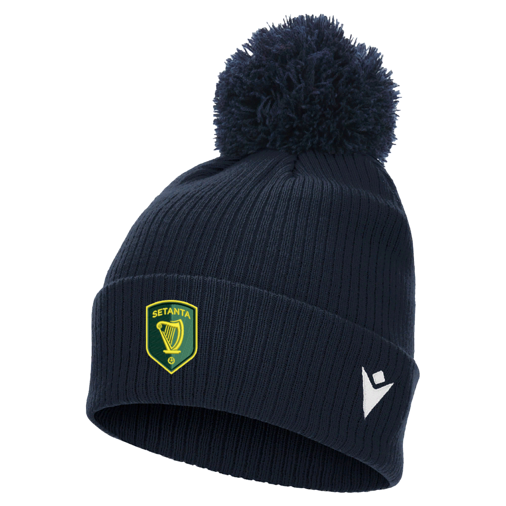 Setanta Soccer Snow Pom Pom Beanie Navy