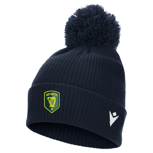 Setanta Soccer Snow Pom Pom Beanie Navy
