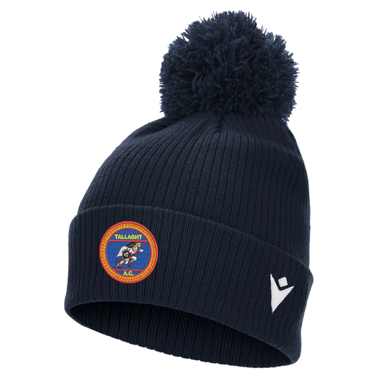 Tallaght AC Snow Pom Pom Beanie Navy