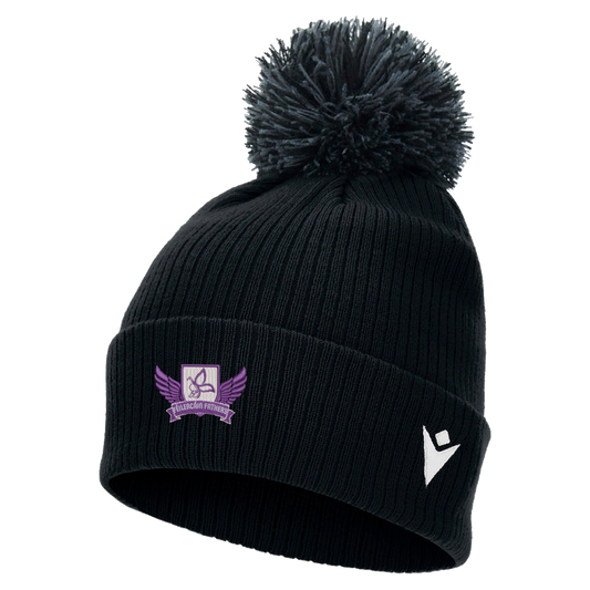 Feileacain Fathers Snow Pom Pom Beanie Black