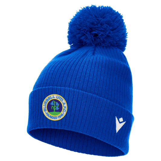 Bluebell United FC Snow Pom Pom Beanie Royal Blue