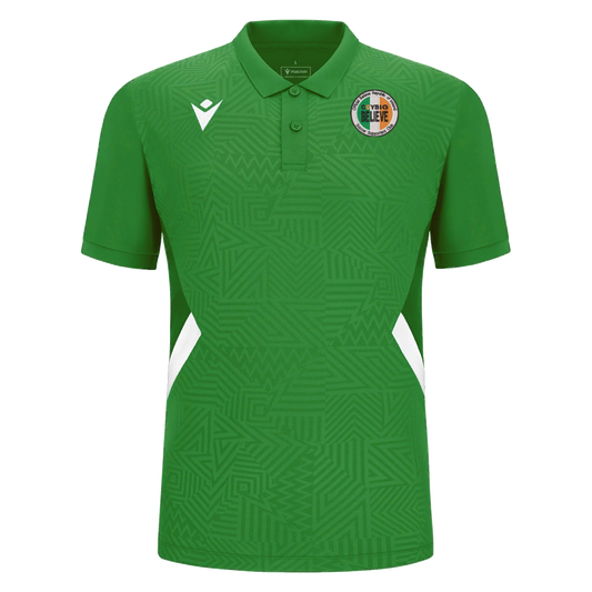 COYBIG Believe CRISC Adults Rap Polo Green & White