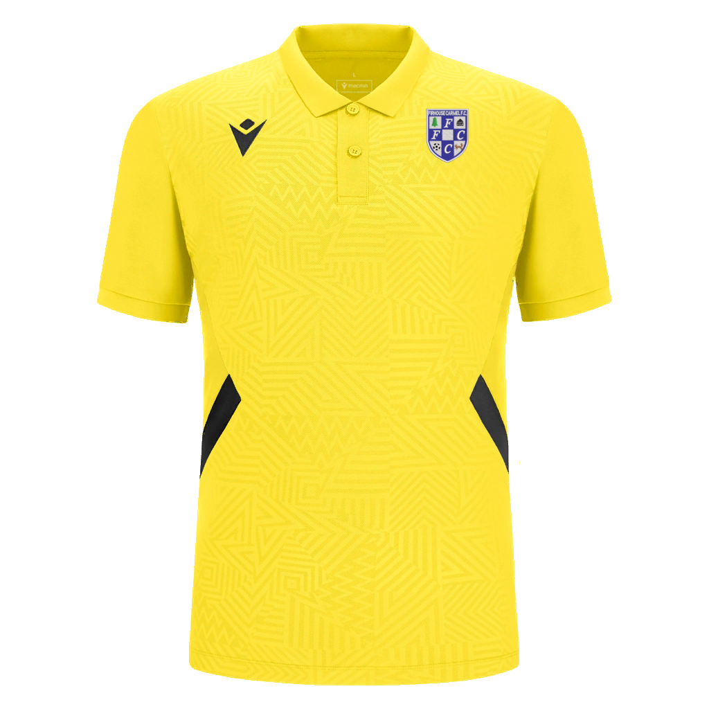 Firhouse Carmel FC Rap Polo Yellow & Black
