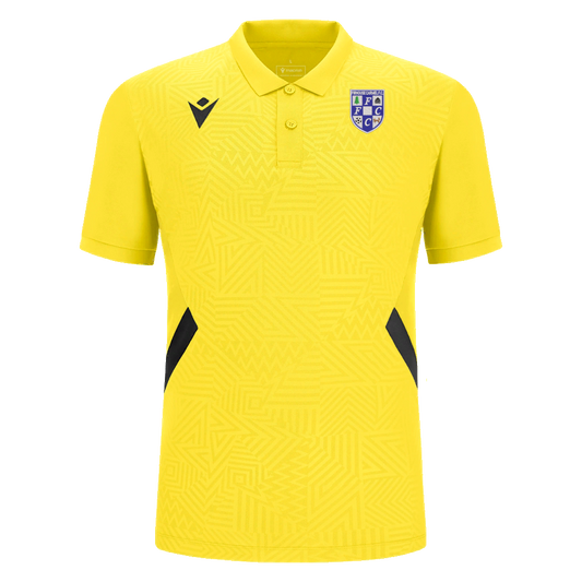 Firhouse Carmel FC Kids Rap Polo Yellow & Black