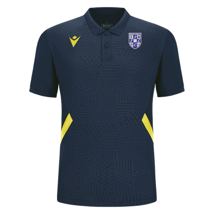 Firhouse Carmel FC Kids Rap Polo Navy & Yellow