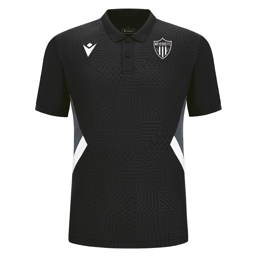 Wexford FC Kids Rap Polo Black