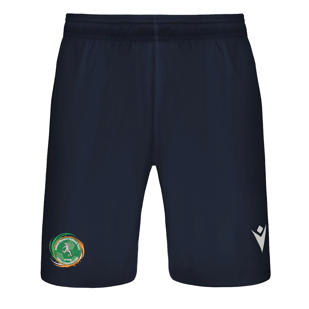 Ireland Women's National Team Official Supporters Club Unisex Elm Shorts Navy