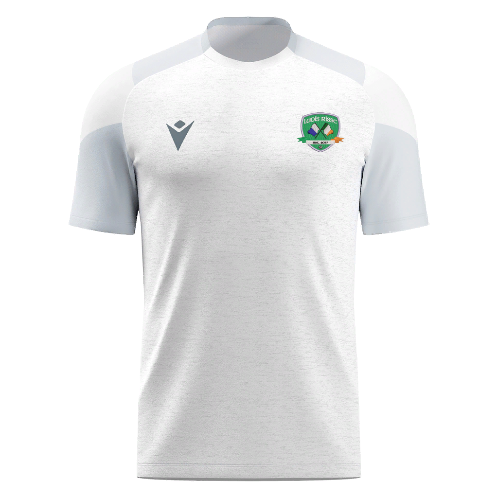 CRISC Laois Adults Golem Shirt SS White & Silver