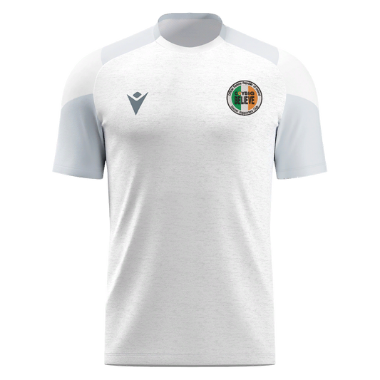 COYBIG Believe CRISC Adults Golem Shirt SS White & Silver