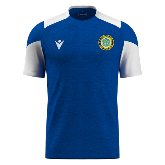 ELY Woodlawn FC Golem Shirt SS Royal Blue & White