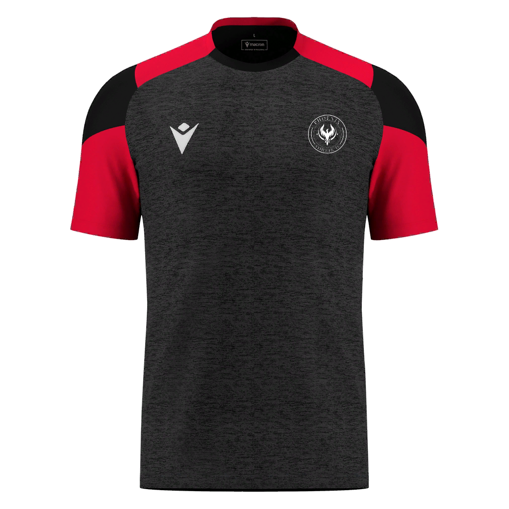 Phoenix Athletic FC Golem Shirt SS Black & Red