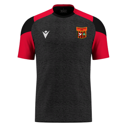 Trinity Donaghmede FC Youth/Adult Golem Shirt SS Black & Red