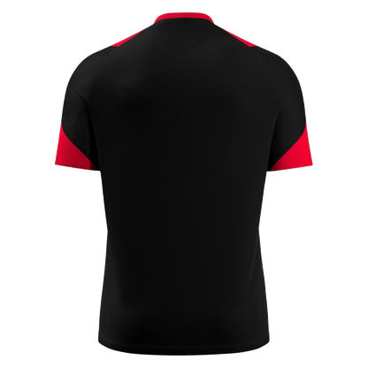 Trinity Donaghmede FC Youth/Adult Golem Shirt SS Black & Red