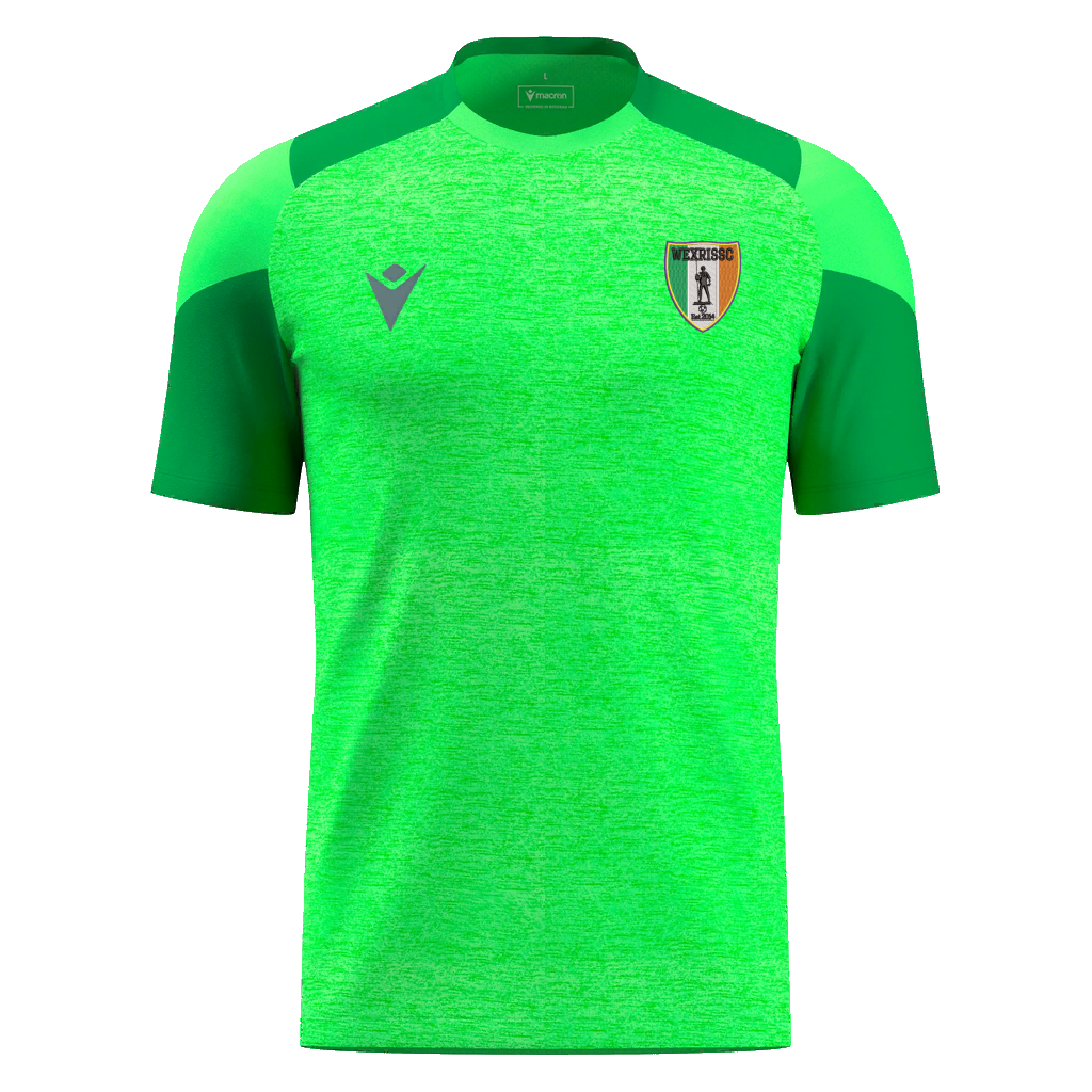 CRISC Wexford Adults Golem Shirt SS Neon Green & Green