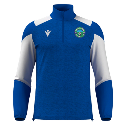 Rathangan FC Adult Cuzco 1/4 Zip Royal Blue & White