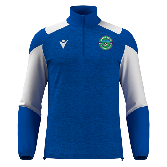 Rathangan FC Adult Cuzco 1/4 Zip Royal Blue & White