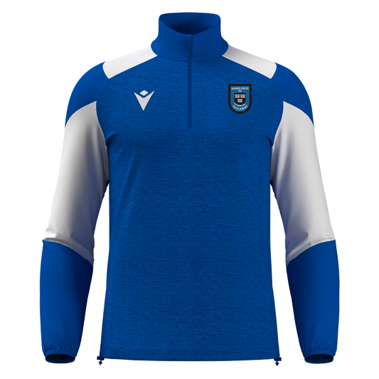 Marks Celtic FC Cuzco 1/4 Zip in Royal Blue & White