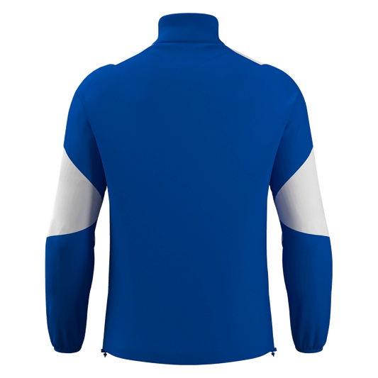 ELY Woodlawn FC Cuzco 1/4 Zip Royal Blue & White
