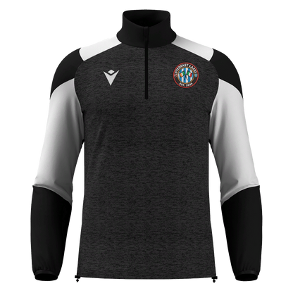 Stedfast x Lazio Adult Cuzco 1/4 Zip Black & White