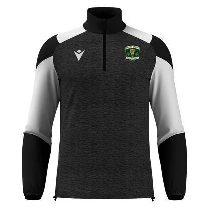 Decies Celtic Cuzco 1/4 Zip Top Black & White