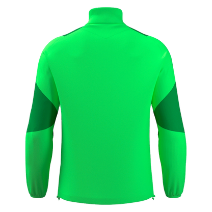 CRISC North Tipperary Adults Cuzco 1/4 Zip Top Neon Green & Green