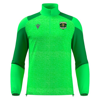 Decies Celtic Cuzco 1/4 Zip Top Neon Green