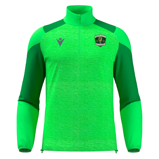 Decies Celtic Cuzco 1/4 Zip Top Neon Green